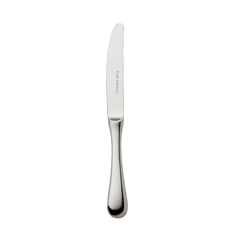 Como stainless steel children’s knife with safe rounded design by Robbe & Berking.