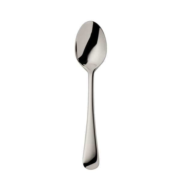 Como stainless steel mocha spoon 11 cm with polished finish and arched stem by Robbe & Berking.