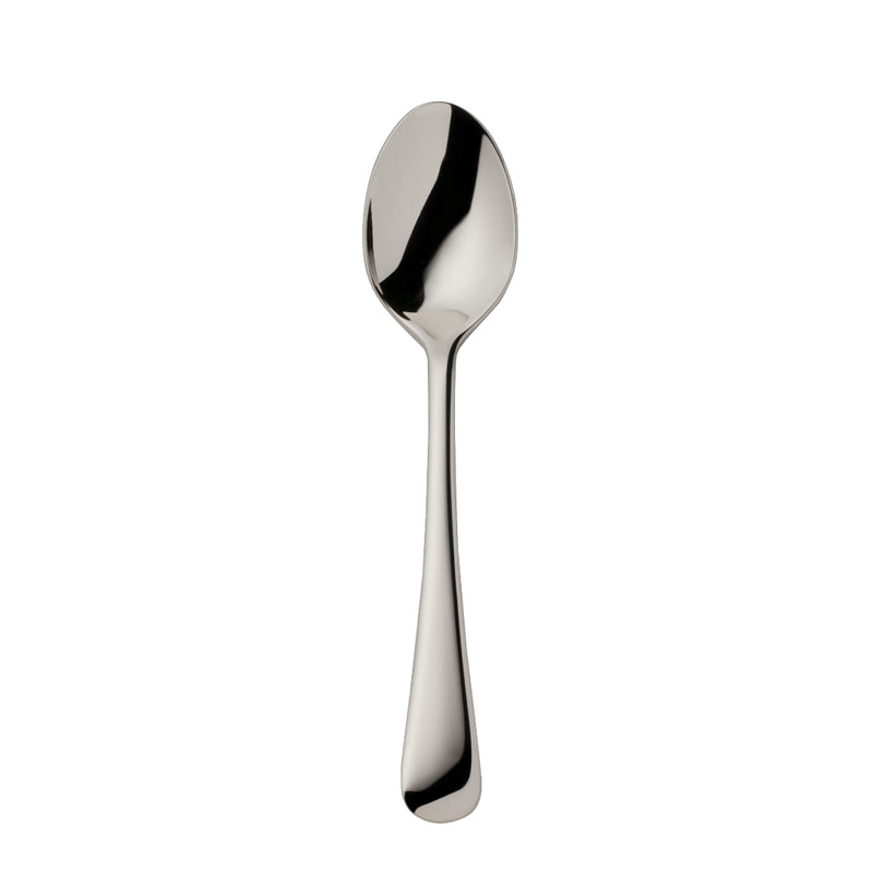 Como stainless steel mocha spoon 11 cm with polished finish and arched stem by Robbe & Berking.
