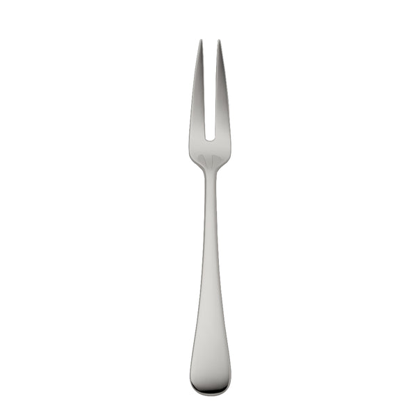 Como large stainless steel meat fork with long prongs and polished handle by Robbe & Berking.