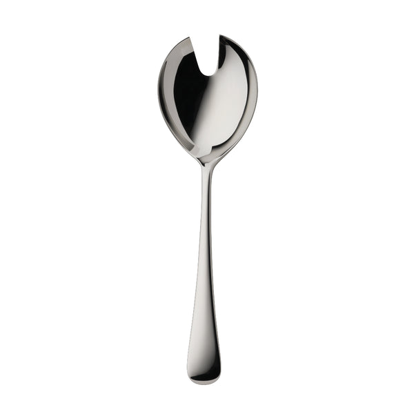 Large Como stainless steel salad serving fork by Robbe & Berking.