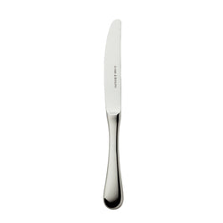 Como stainless steel cake and fruit knife with slender polished blade and ergonomic handle by Robbe & Berking.