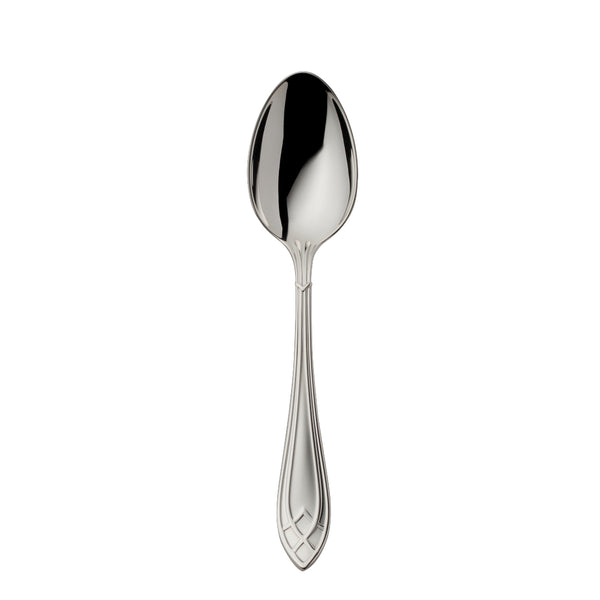Arcade silver-plated coffee spoon 13 cm by Robbe & Berking with oval bowl and detailed handle.