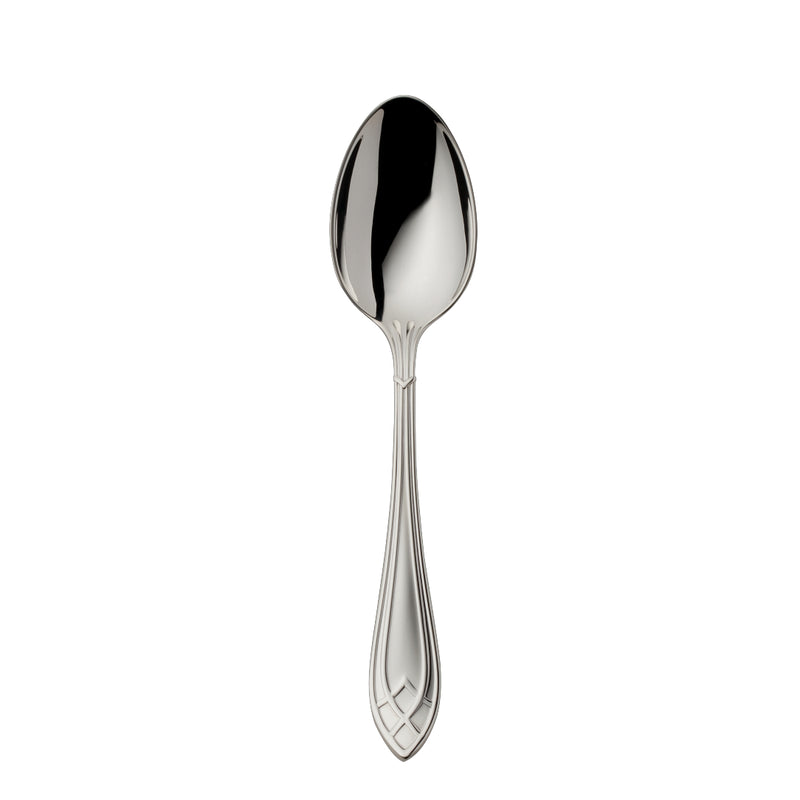 Arcade silver-plated coffee spoon 13 cm by Robbe & Berking with oval bowl and detailed handle.