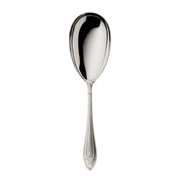 Arcade silver-plated serving spoon by Robbe & Berking