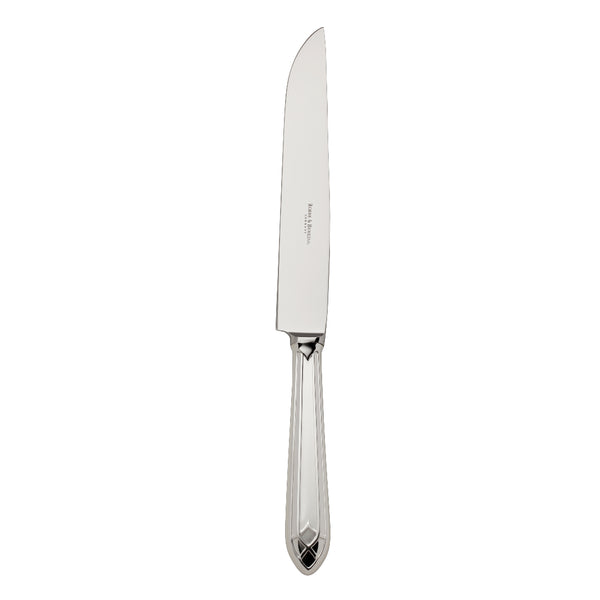 Carving knife with long curved blade and elegant handle from the Arcade collection by Robbe & Berking.