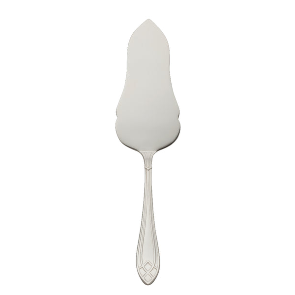 Tart server with long silver-plated blade and elegant decorative handle from the Arcade collection by Robbe & Berking.
