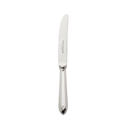 Arcade silver-plated cake and fruit knife by Robbe & Berking with slender blade and detailed handle.