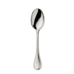 Classic-Faden silver-plated children’s spoon by Robbe & Berking with triple-thread detailing.