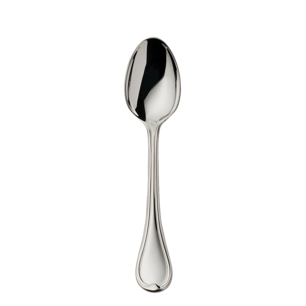 Classic-Faden silver-plated coffee spoon 13 cm by Robbe & Berking with triple-thread detail.