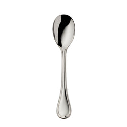 Classic-Faden silver-plated ice cream spoon by Robbe & Berking with elegant triple-thread handle.