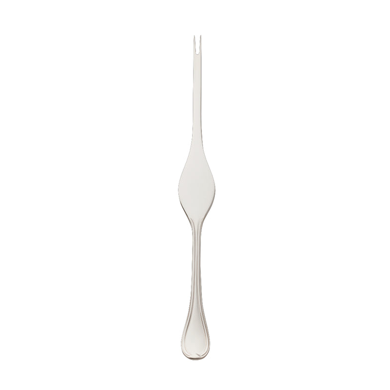 Classic-Faden silver-plated lobster fork by Robbe & Berking with slim handle and triple-thread finish.