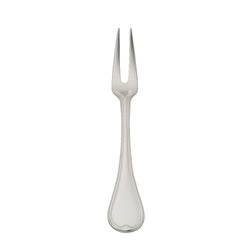 Classic-Faden silver-plated large meat fork by Robbe & Berking with elegant triple-thread detail.