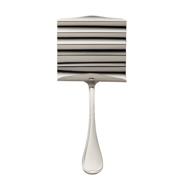 Luxury asparagus server with ridged blade and triple-thread handle, Classic-Faden collection by Robbe & Berking.
