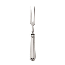 Carving fork with long sharp tines and triple-thread handle from the Classic-Faden collection by Robbe & Berking.