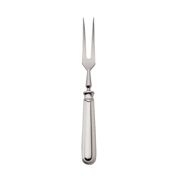 Carving fork with long sharp tines and triple-thread handle from the Classic-Faden collection by Robbe & Berking.