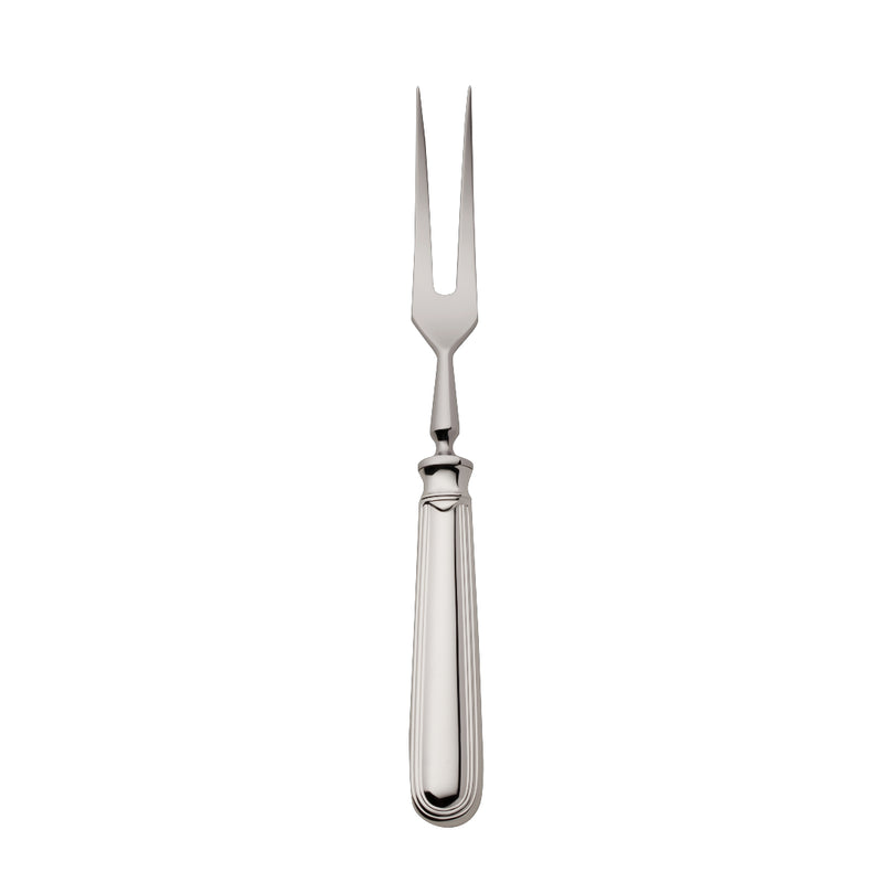 Carving fork with long sharp tines and triple-thread handle from the Classic-Faden collection by Robbe & Berking.