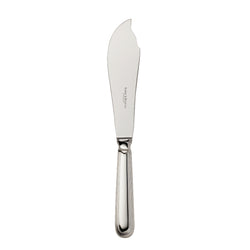 Classic-Faden tart knife with curved blade and triple thread handle, crafted for precise pastry slicing and serving.