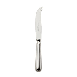 Classic-Faden 20 cm cheese knife with pronged blade and triple thread handle, ideal for slicing and serving cheeses.