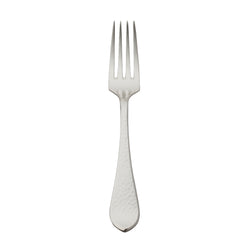 Martelé dessert fork with hand-hammered silver-plated handle by Robbe & Berking.