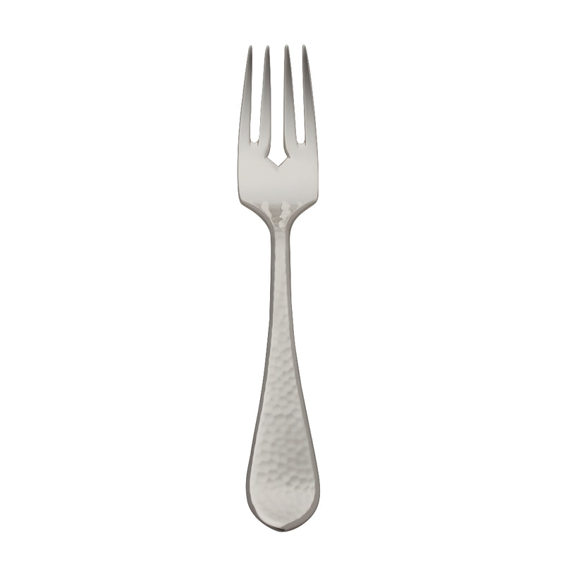 Martelé fish fork with hammered silver-plated handle by Robbe & Berking.