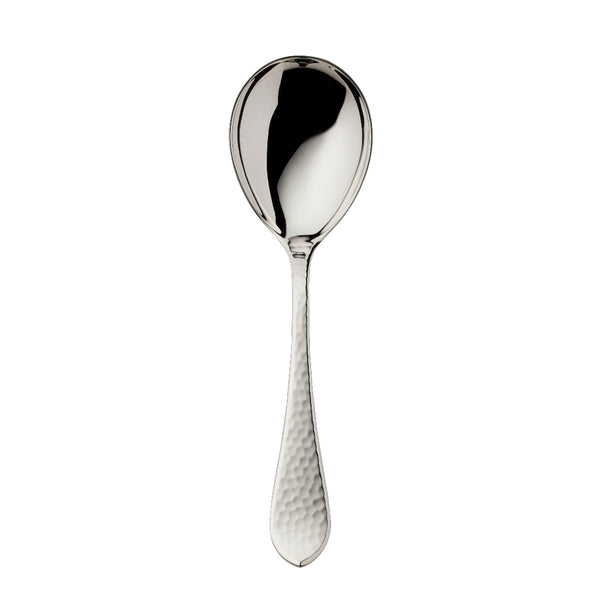 Ssilver-plated salad serving spoon from Robbe & Berking’s Martelé collection.