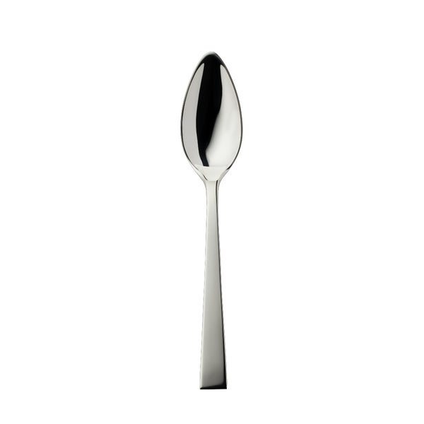 Riva menu spoon silver-plated with squared handle by Robbe & Berking.