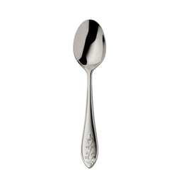 Jardin coffee spoon 14.5 cm stainless steel with floral motif by Robbe & Berking.