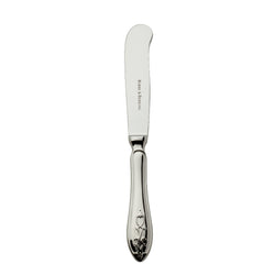 Butter Knife 20 cm Jardin by Robbe & Berking in stainless steel with floral handle motif.
