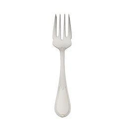 Belvedere silver plated fish fork by Robbe & Berking with slender tines and refined handle for elegant seafood dining.
