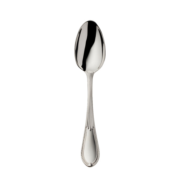 Belvedere silver plated coffee spoon 14.5 cm by Robbe & Berking, handcrafted flatware for coffee and tea service.