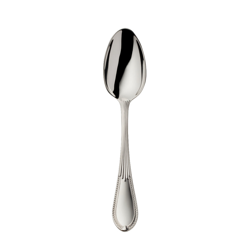 Belvedere silver plated coffee spoon 14.5 cm by Robbe & Berking, handcrafted flatware for coffee and tea service.