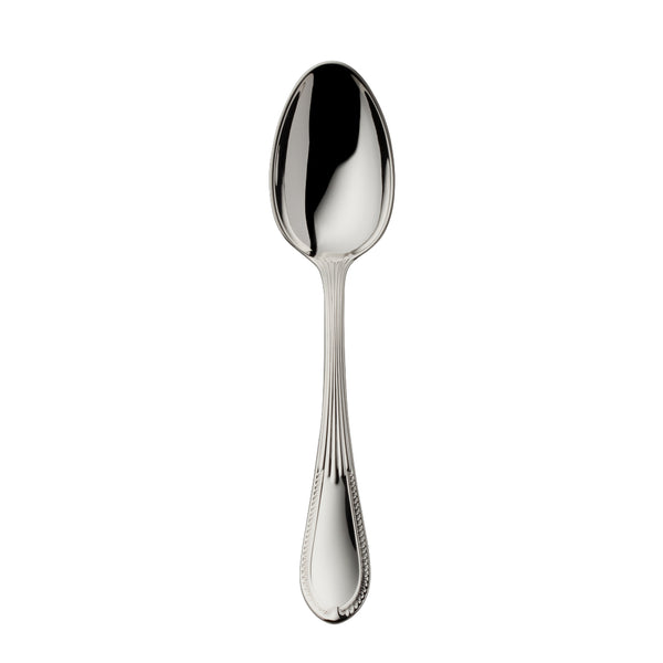 Belvedere silver plated coffee spoon 13 cm by Robbe & Berking, handcrafted cutlery for refined coffee and tea service.