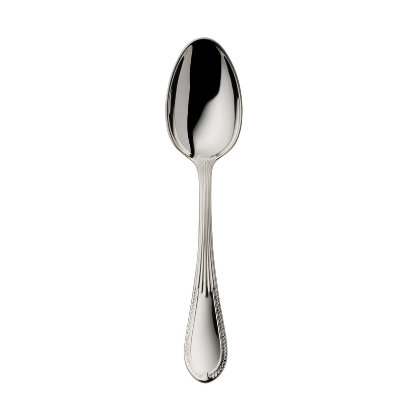 Belvedere silver plated coffee spoon 13 cm by Robbe & Berking, handcrafted cutlery for refined coffee and tea service.