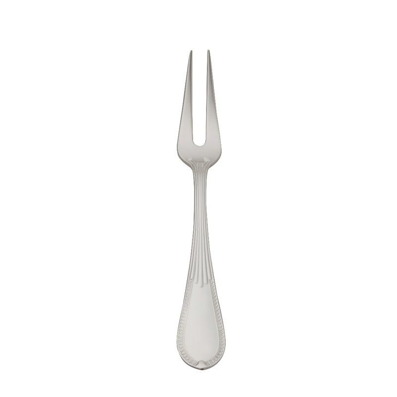 Belvedere silver plated large meat fork by Robbe & Berking, crafted for refined serving with balance and precision.