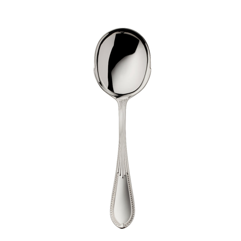 Belvedere silver plated potato server by Robbe & Berking, crafted for refined dining and elegant serving traditions.
