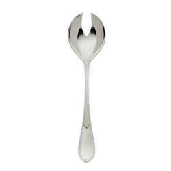 Large silver-plated salad fork Belvedere by Robbe & Berking, elegant serving piece.