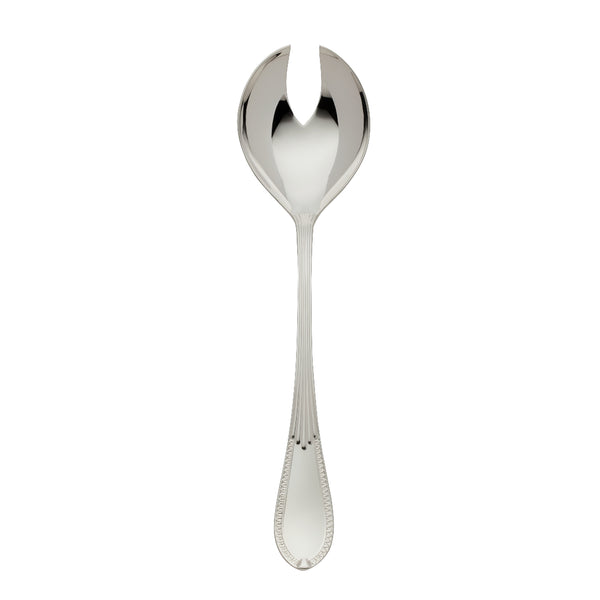 Large silver-plated salad fork Belvedere by Robbe & Berking, elegant serving piece.