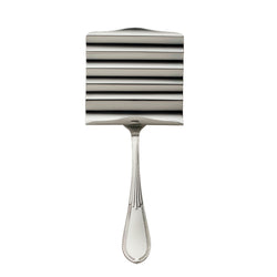 Robbe & Berking Belvedere silver-plated asparagus server with elegant handle detail.