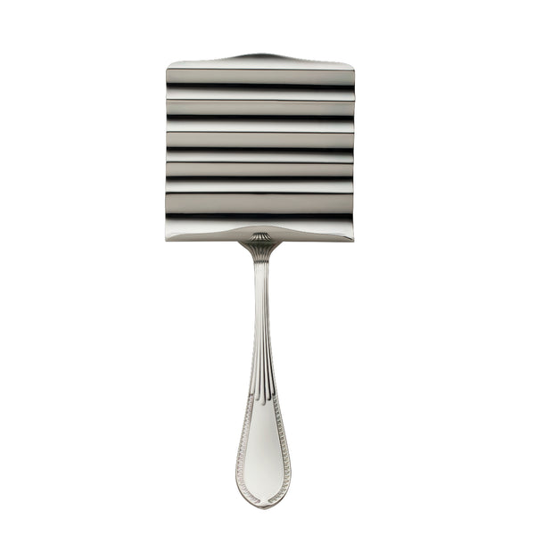 Robbe & Berking Belvedere silver-plated asparagus server with elegant handle detail.