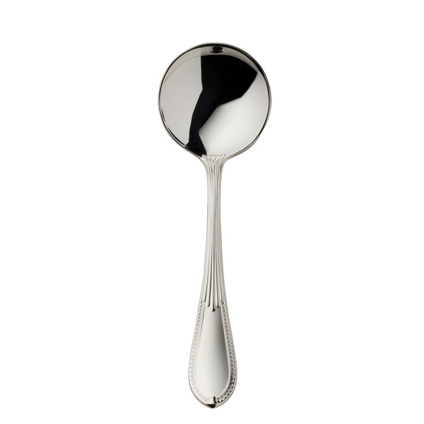 Belvedere silver plated sugar spoon by Robbe & Berking, crafted for refined tea service with German precision.