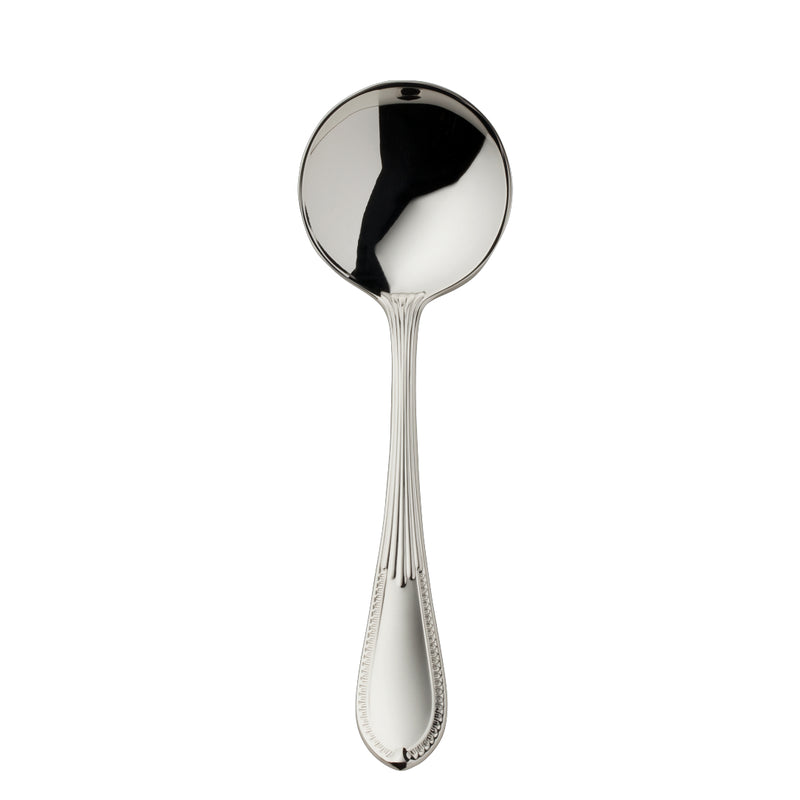 Belvedere silver plated sugar spoon by Robbe & Berking, crafted for refined tea service with German precision.