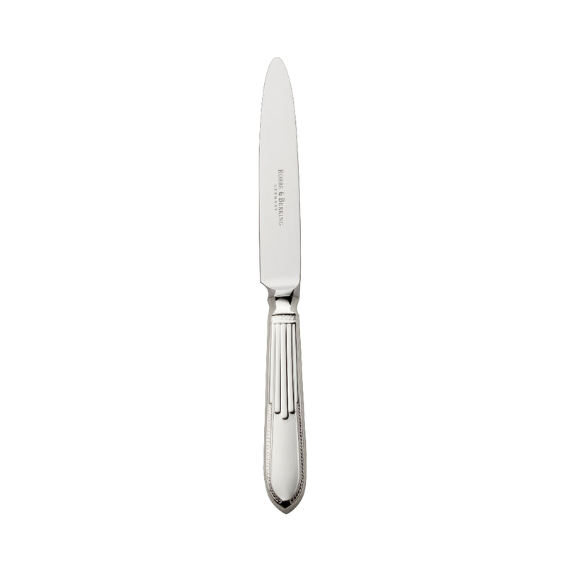 Belvedere silver plated butter spreader by Robbe & Berking, ideal for butter, soft cheeses, and fine spreads.