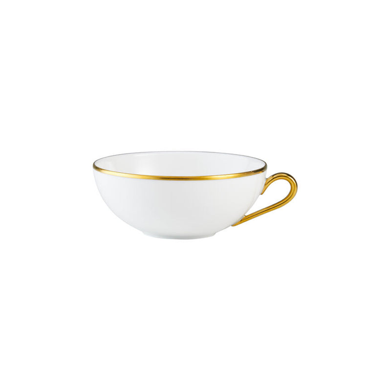 Tea Cup & Saucer 22cl - 'Italian Renaissance' Filet Or Mat