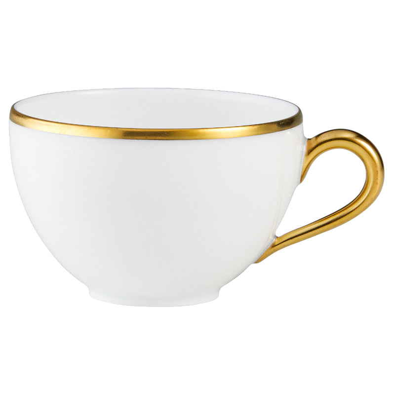 Moka Cup & Saucer - 'Italian Renaissance' in Gold