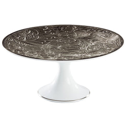 Petit Four Stand 16cm - 'Italian Renaissance' Platinum