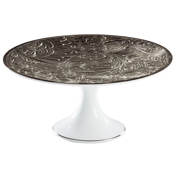 Petit Four Stand 16cm - 'Italian Renaissance' Platinum