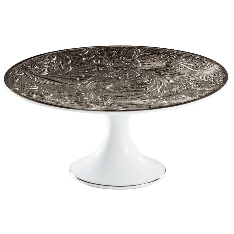 Petit Four Stand 16cm - 'Italian Renaissance' Platinum