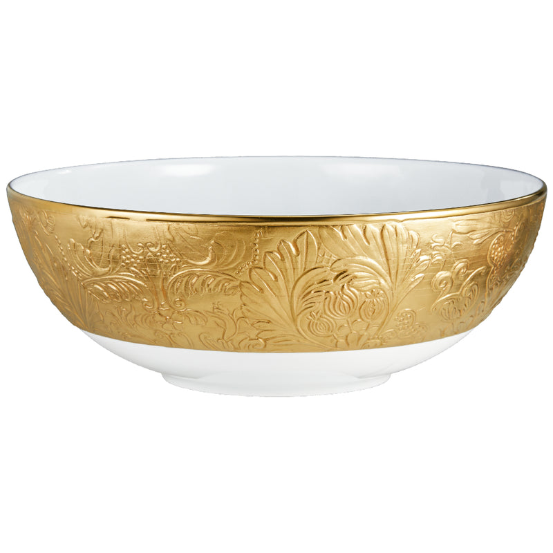 Salad Bowl - 'Italian Renaissance' Gold