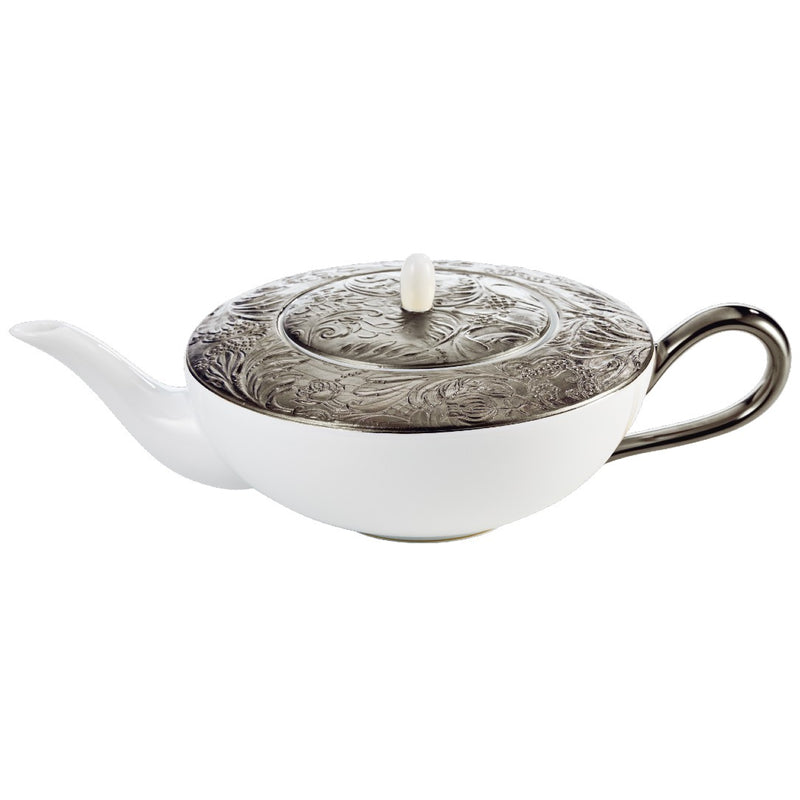 Tea Pot - 'Italian Renaissance' Platinum